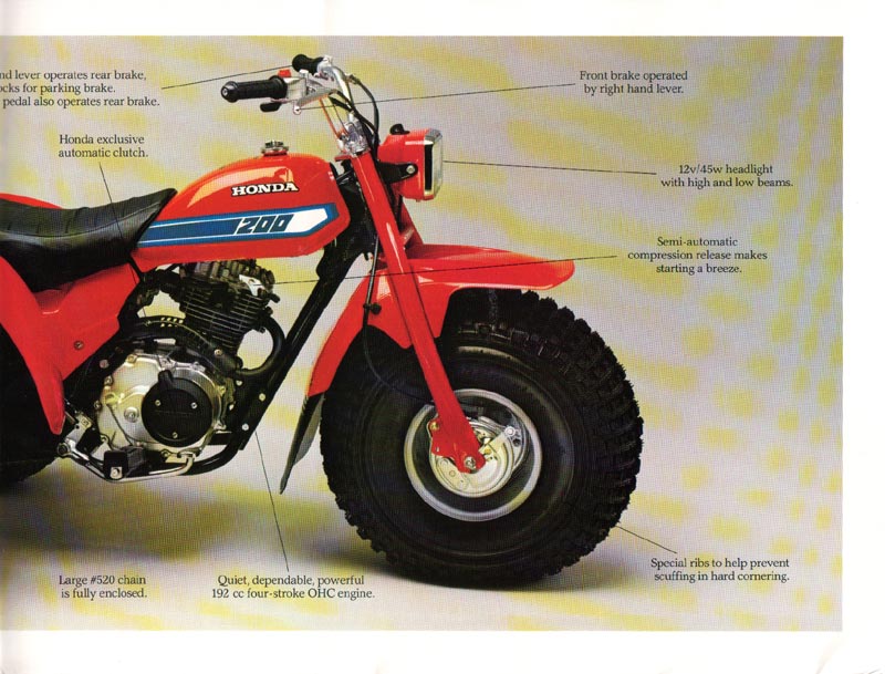 The Honda ATC Brochure site
