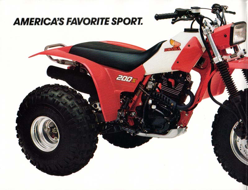 The Honda Atc Brochure Page